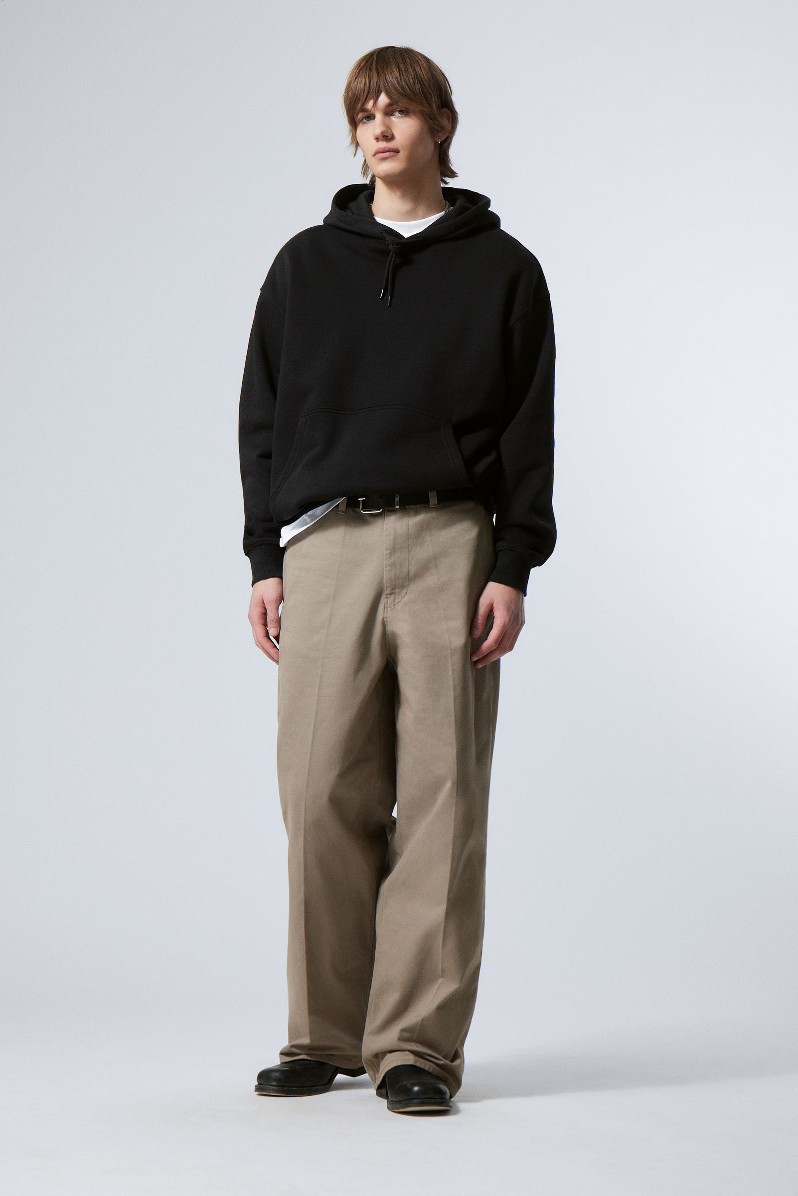 #7F7A72 - Astro Loose Trousers - 1