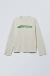 Erazer Dusty Mole - Great Boxy Graphic Long Sleeve T-shirt - 3