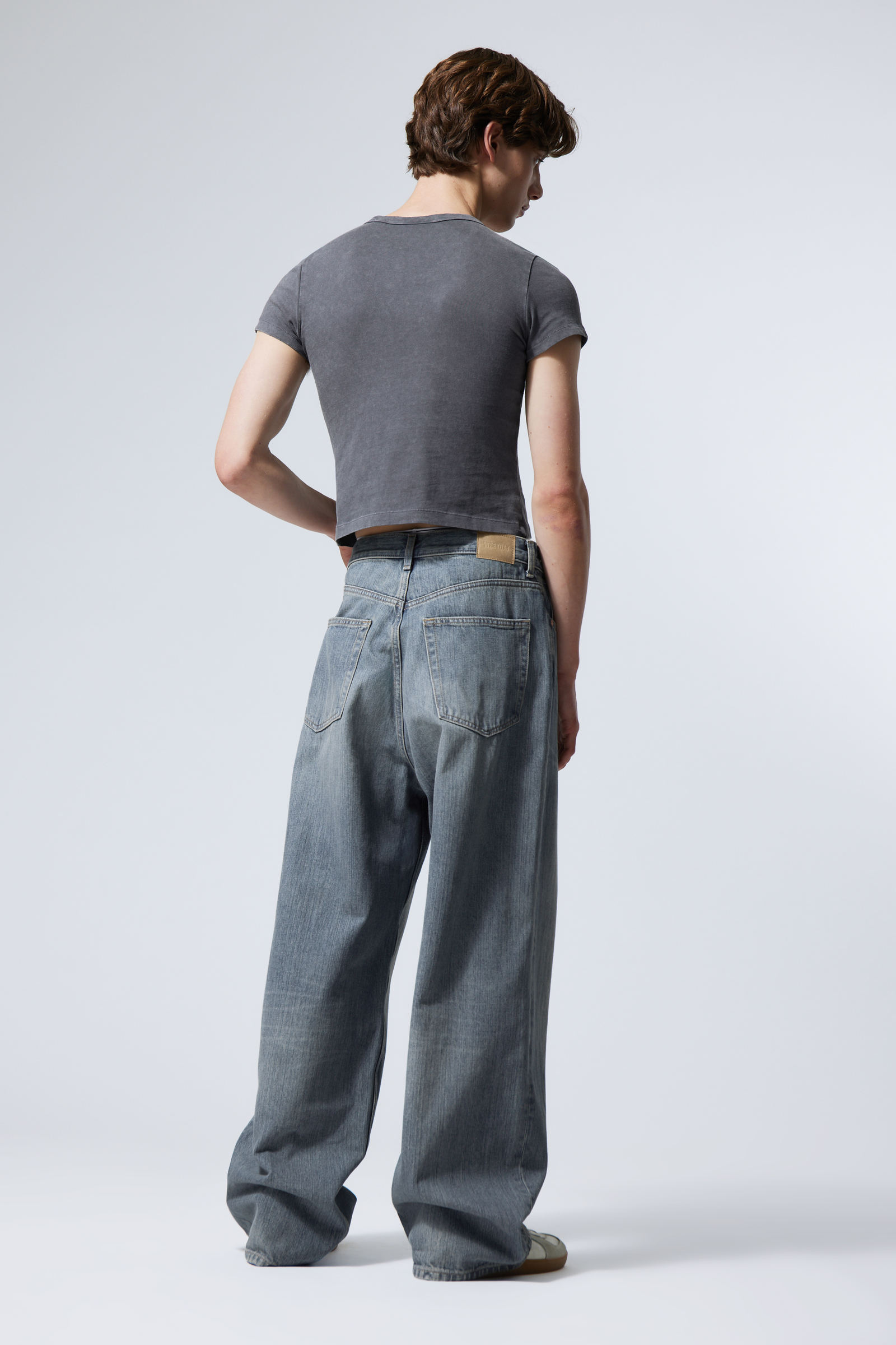 astro loose baggy jeans - Trove Blue | Weekday EU