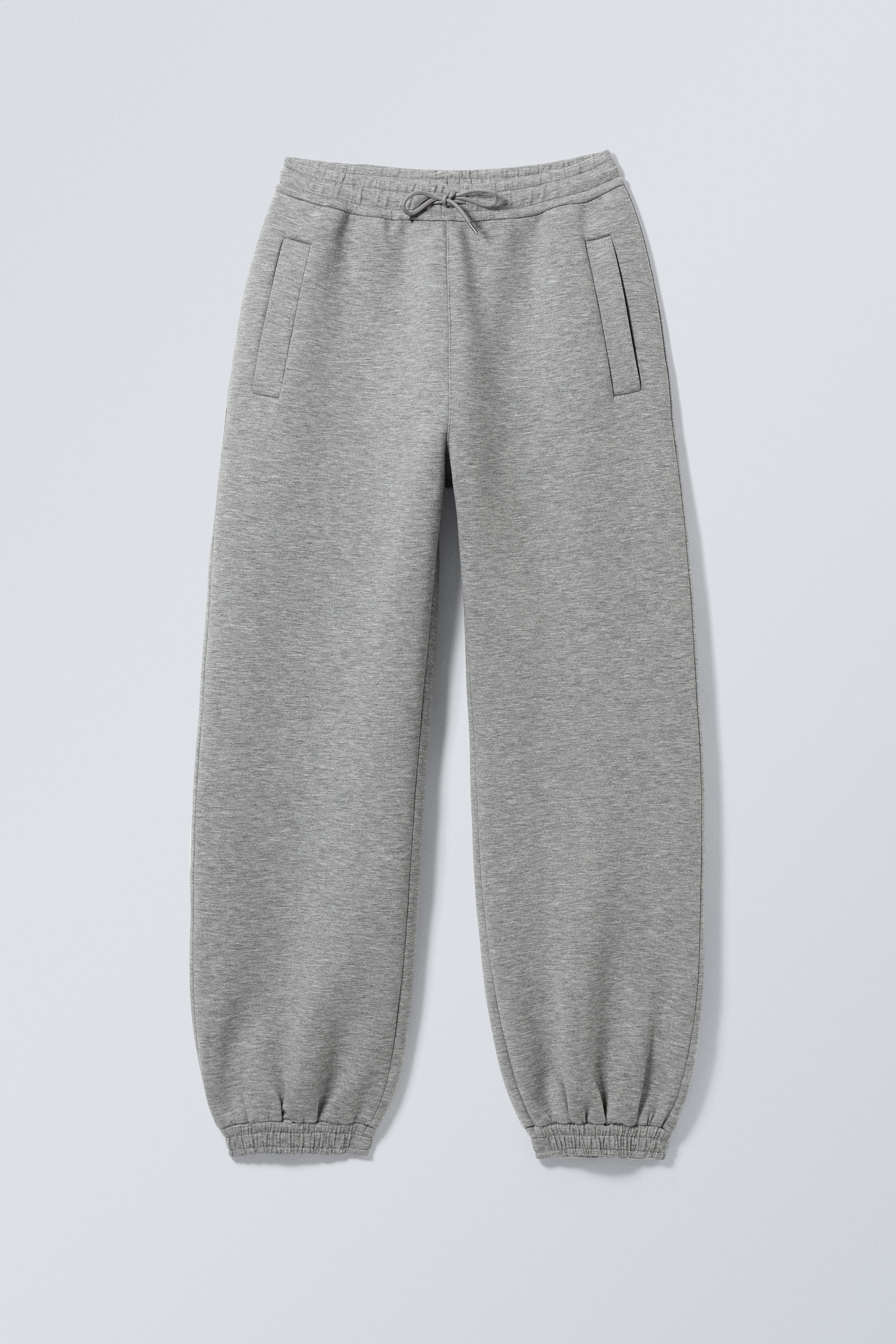 simon scuba sweatpants - Grey Melange | Weekday WW
