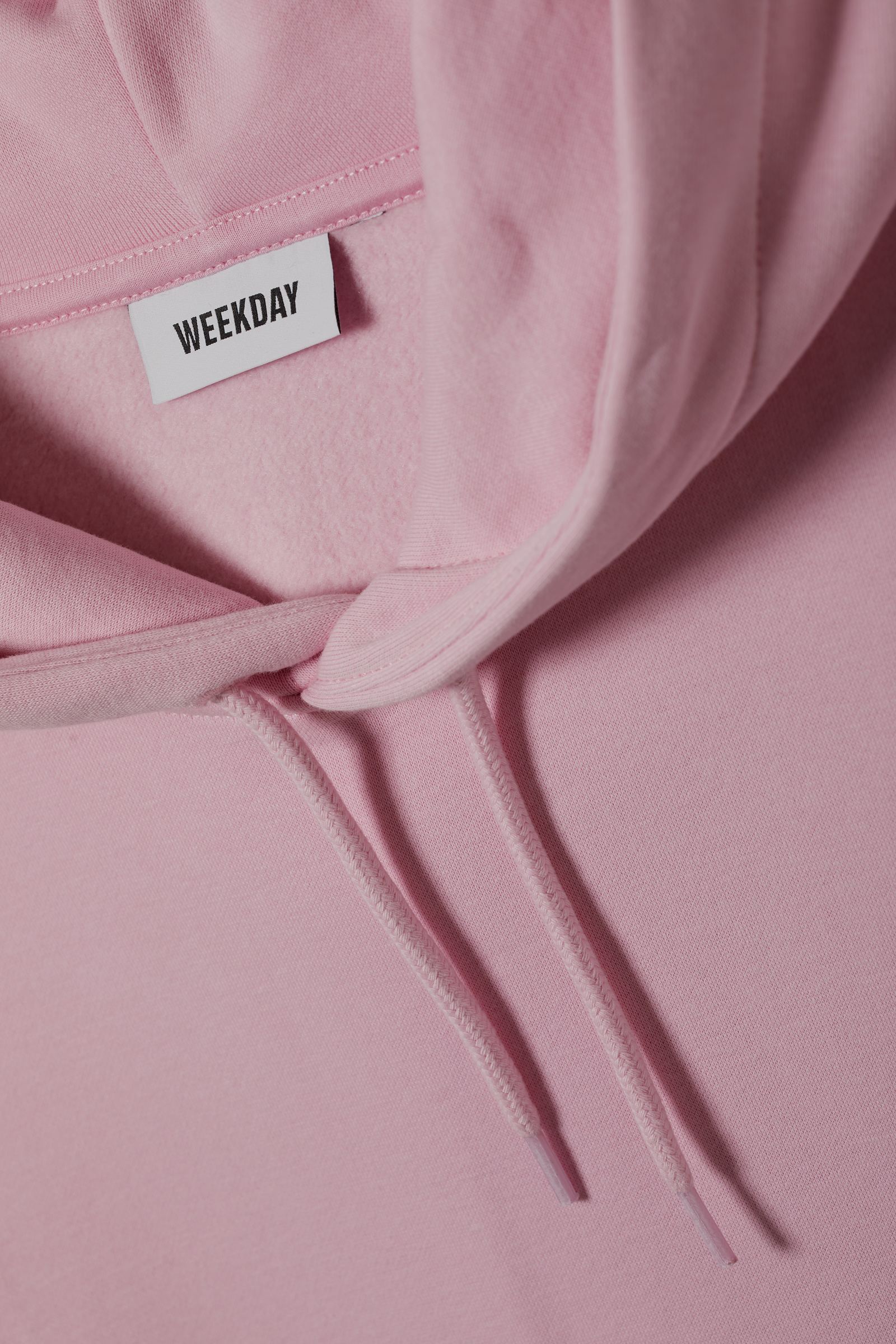 Weekday pink hoodie new arrivals