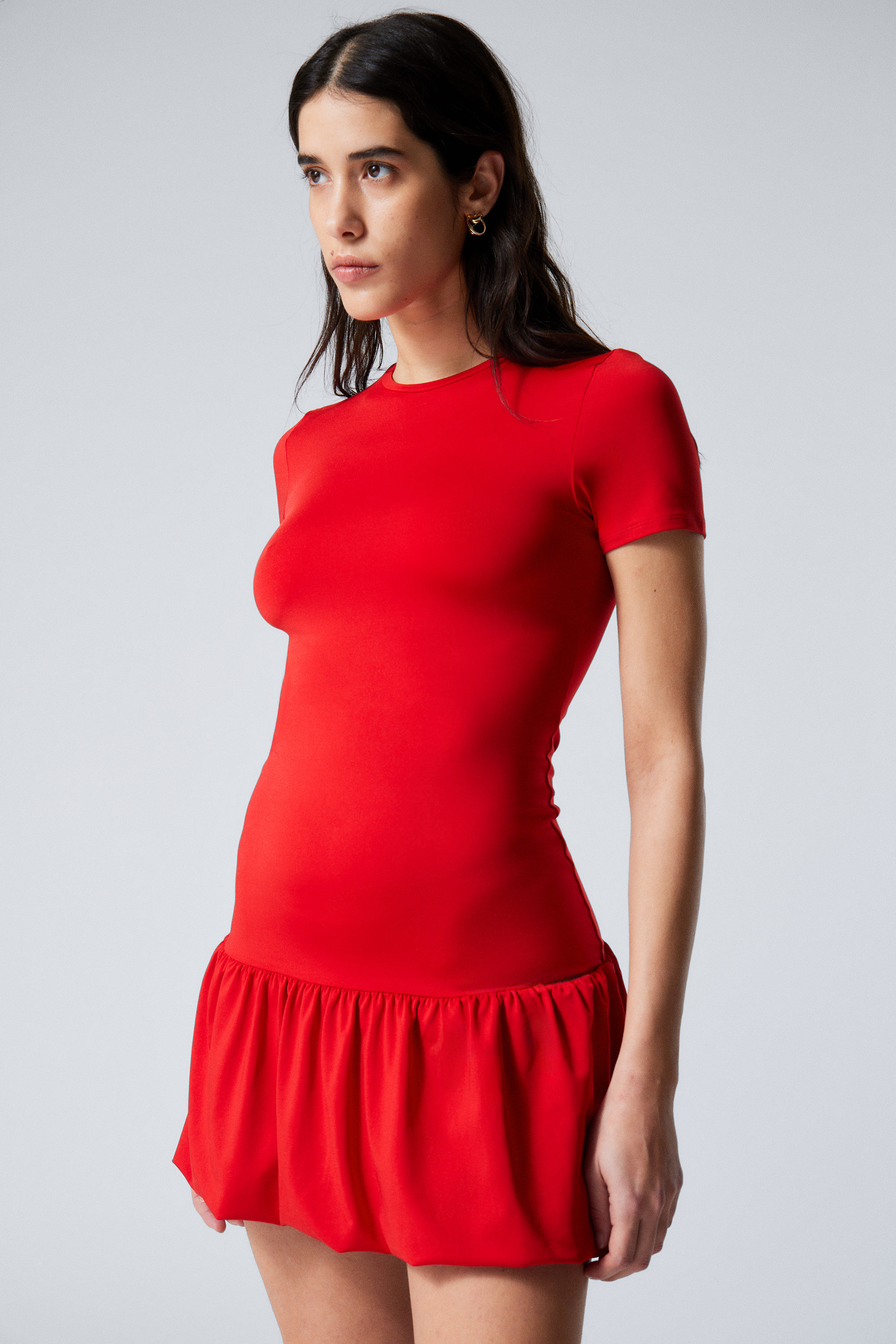 Mini Balloon T-shirt Dress