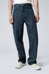 Sapphire Blue - Dark Blue - Galaxy Loose Straight Leg Jeans - 3