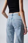 Summer Blue - Light Blue - Arrow Low Rise Regular Straight Leg Jeans - 4