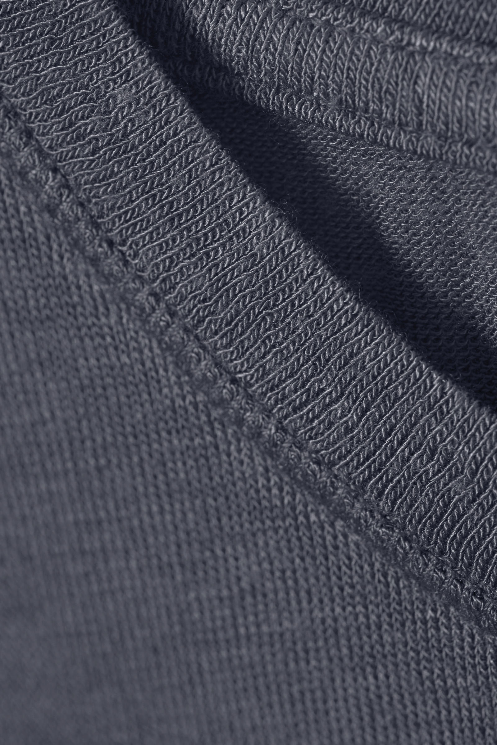 soft sheer fitted tshirt - Dusty Blue | Weekday DK