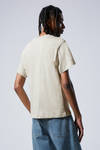 Light Dusty Mole - Short Boxy Heavyweight T-shirt - 3