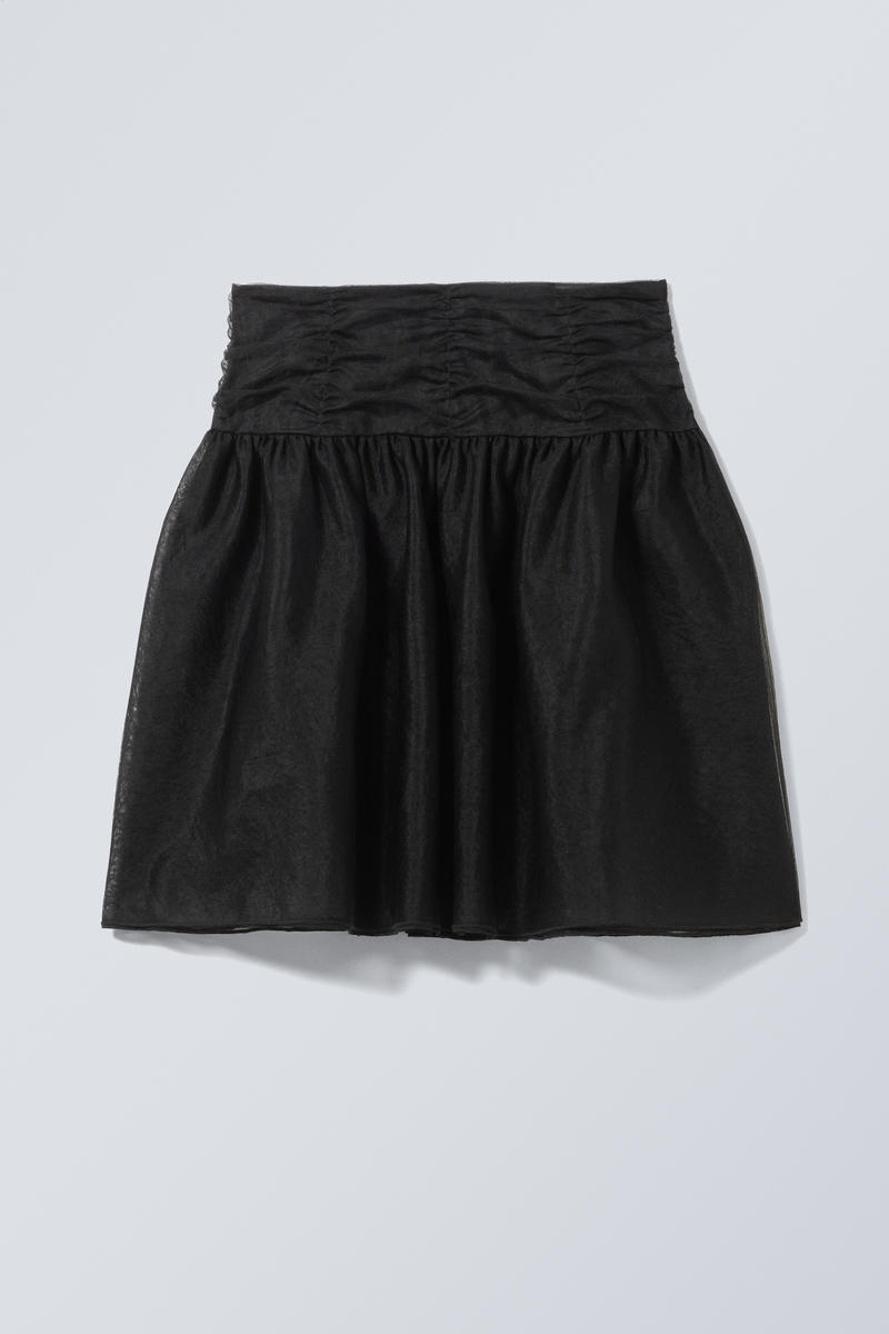 Short Layered Tulle Skirt