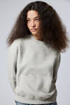 Light grey melange - Essence Standard Sweatshirt - 0