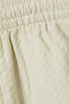 Beige Jacquard - Alex Relaxed Shorts - 1