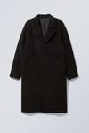 Black - Albin Wool Coat - 3