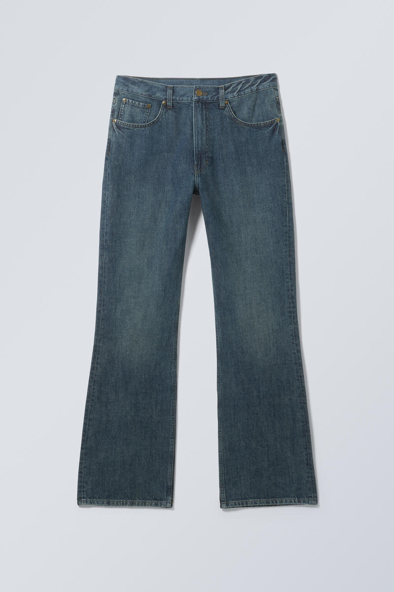 WEEKDAY MERCURY RELAXED BOOTCUT LEG JEANS