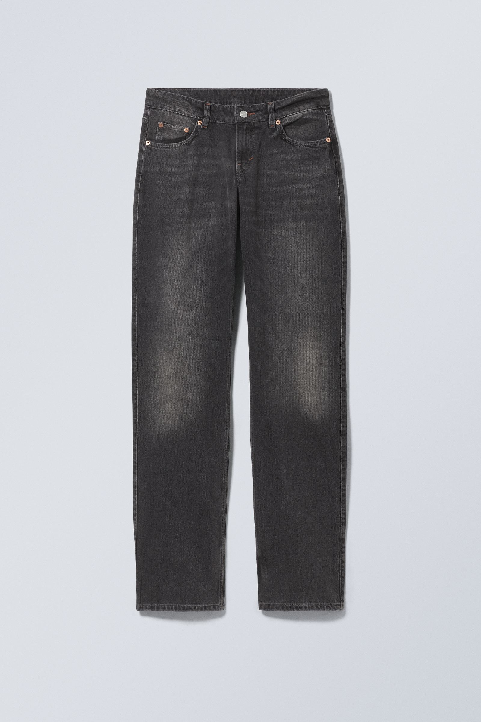 #303033 - Arrow Low Straight Jeans - 1