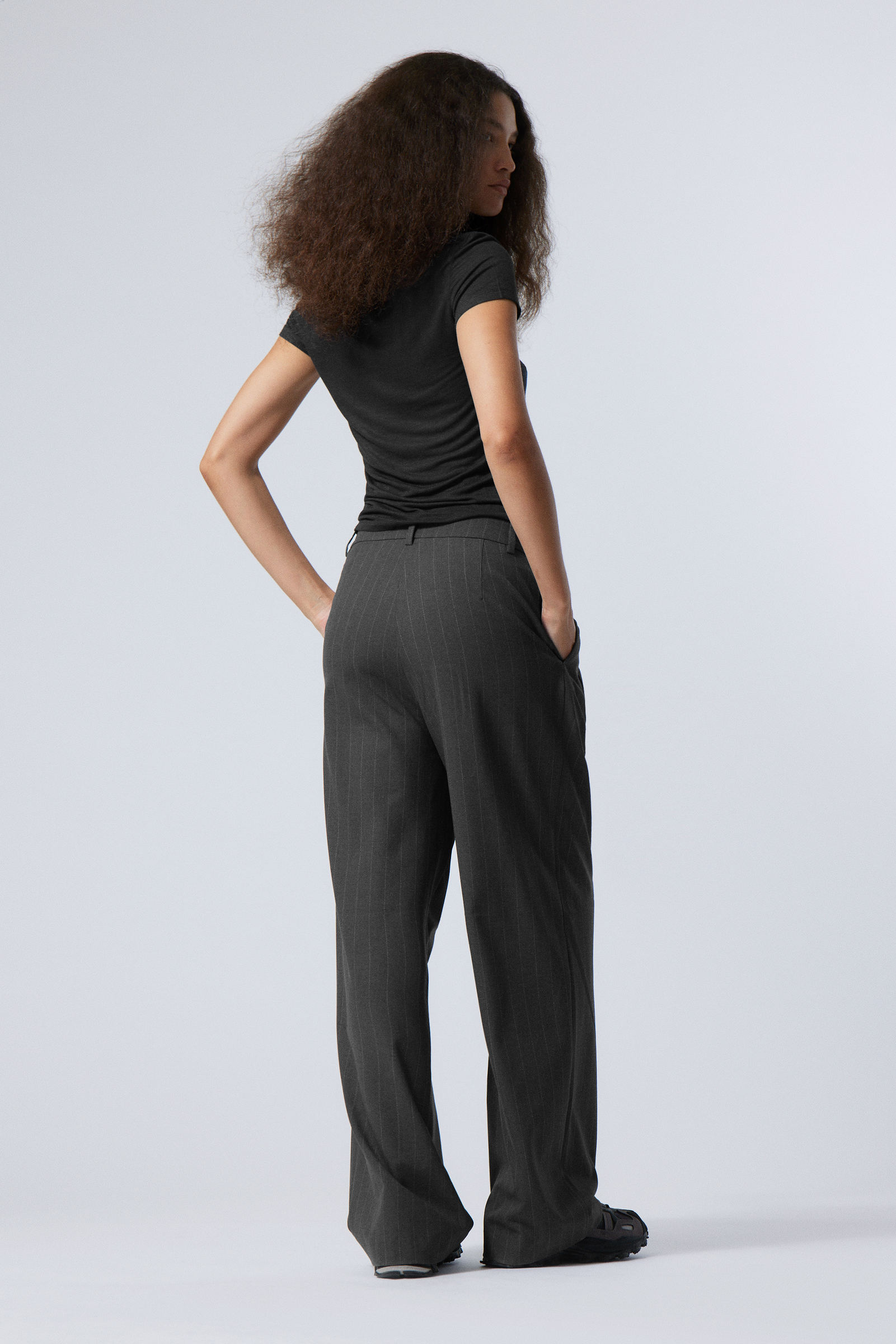 #48474B - Zia Suit Trousers - 2