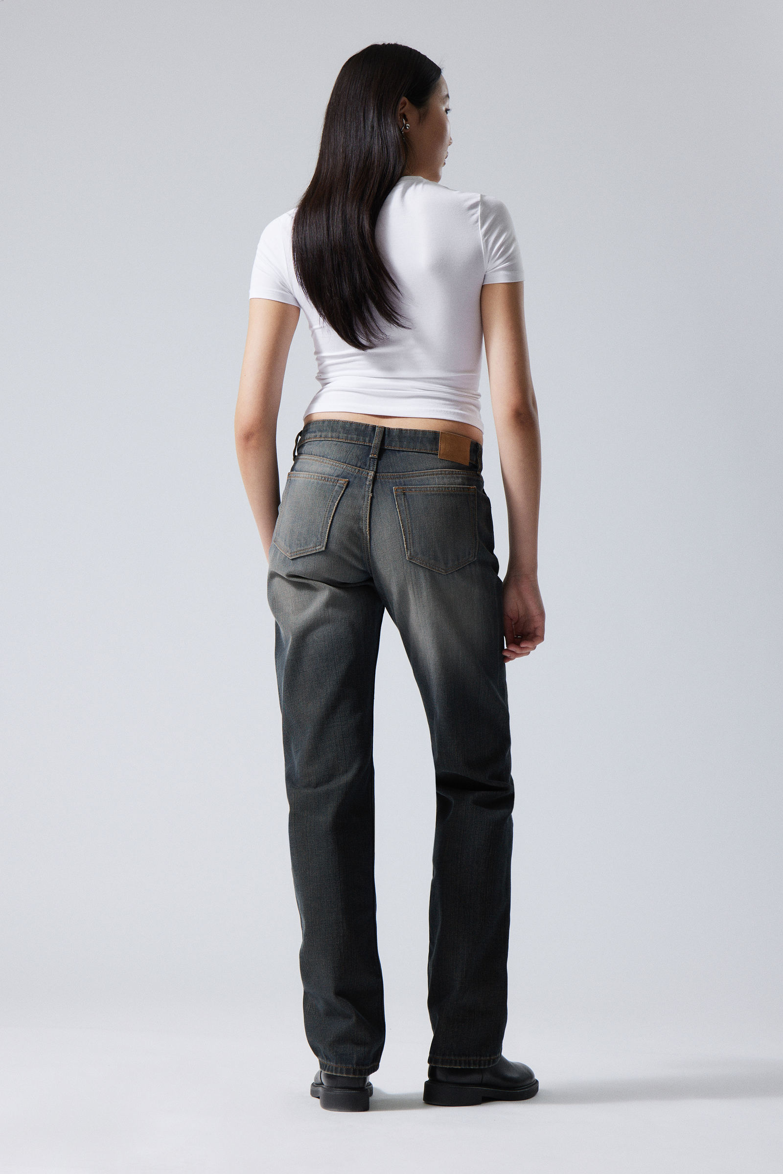 Marsh Blue - Arrow Low Straight Jeans - 1