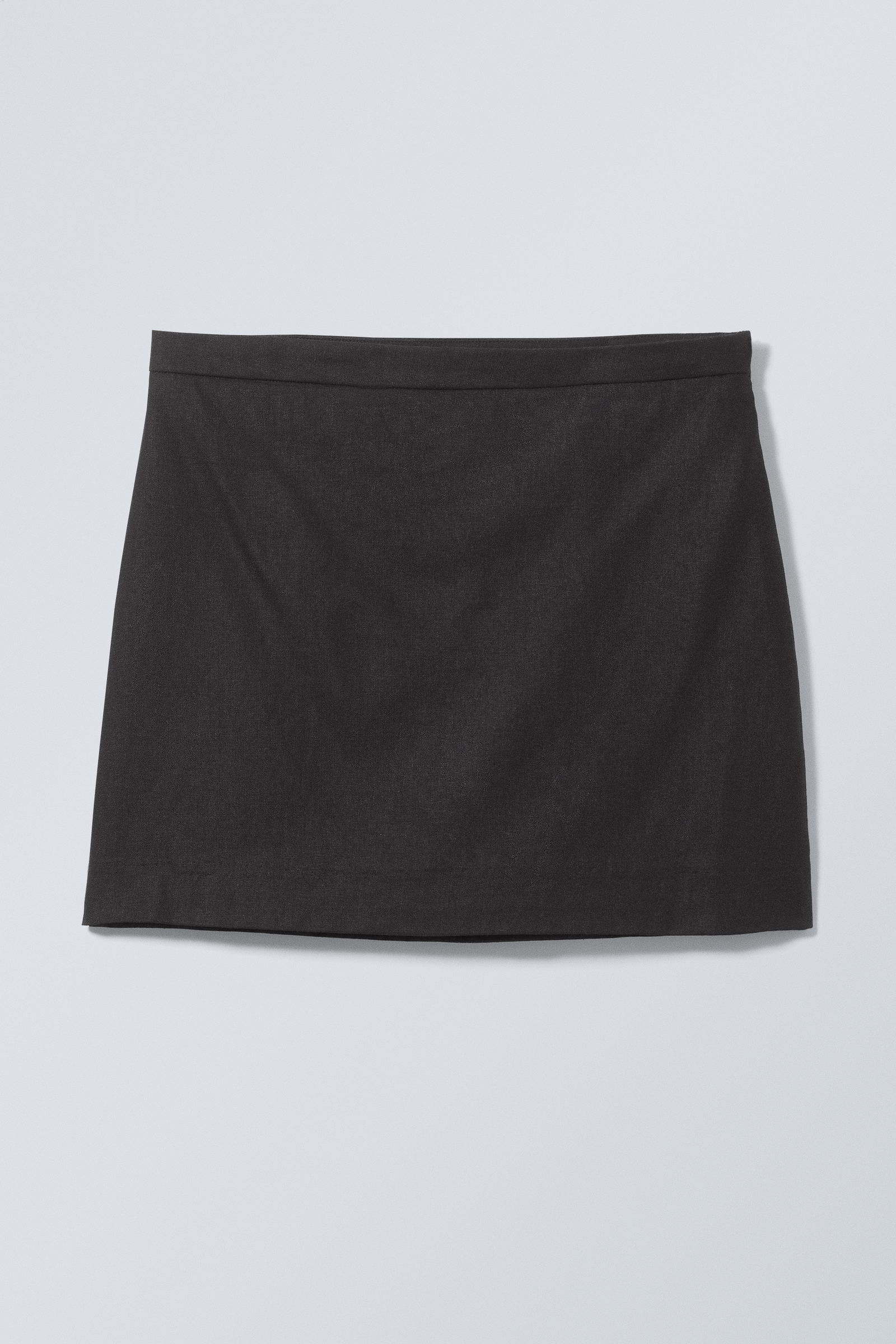 #272628 - Millie Linen Mix Mini Skirt - 1