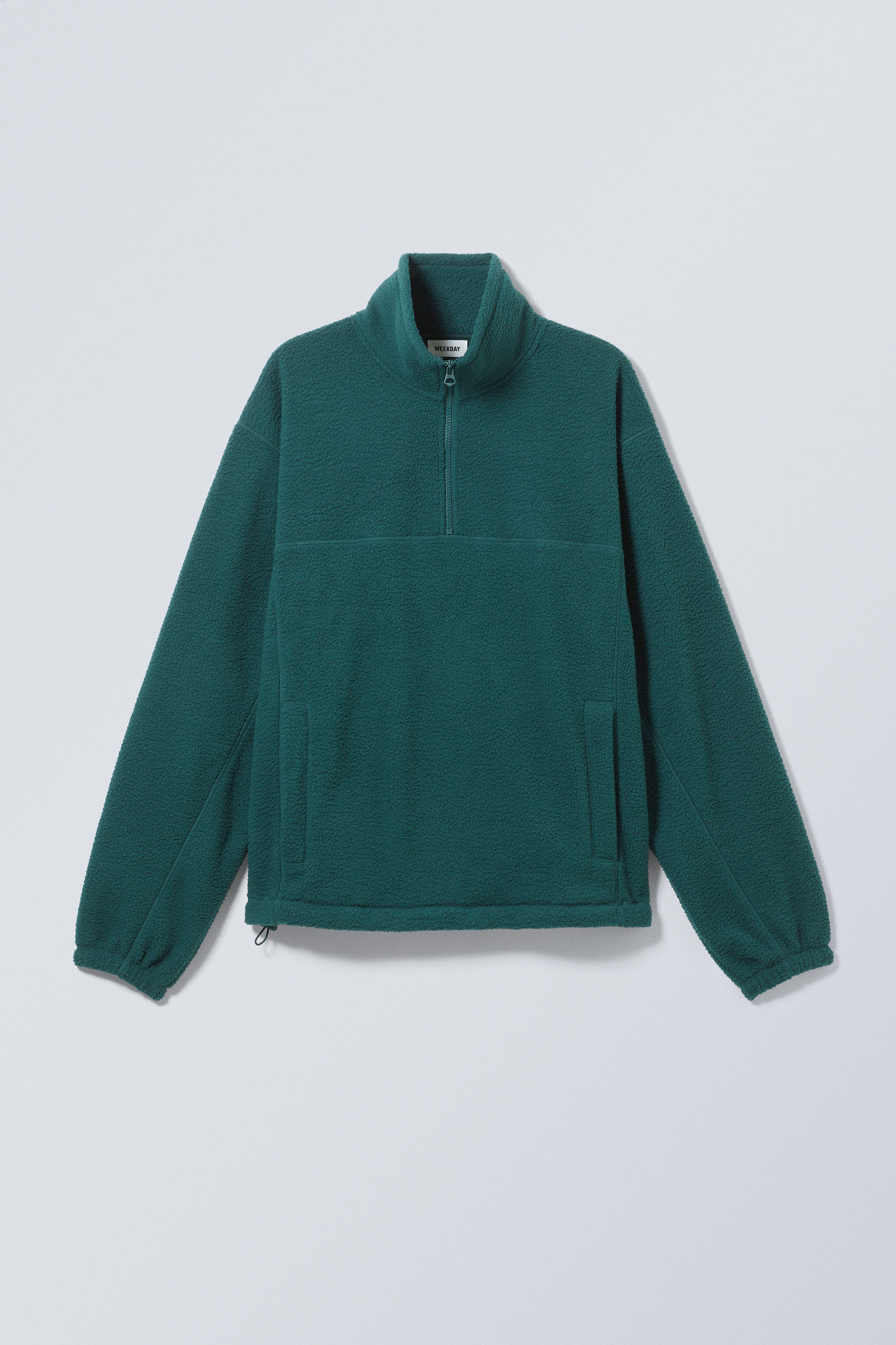 Petrol - Patrik Fleece half-zip Sweatshirt - 0