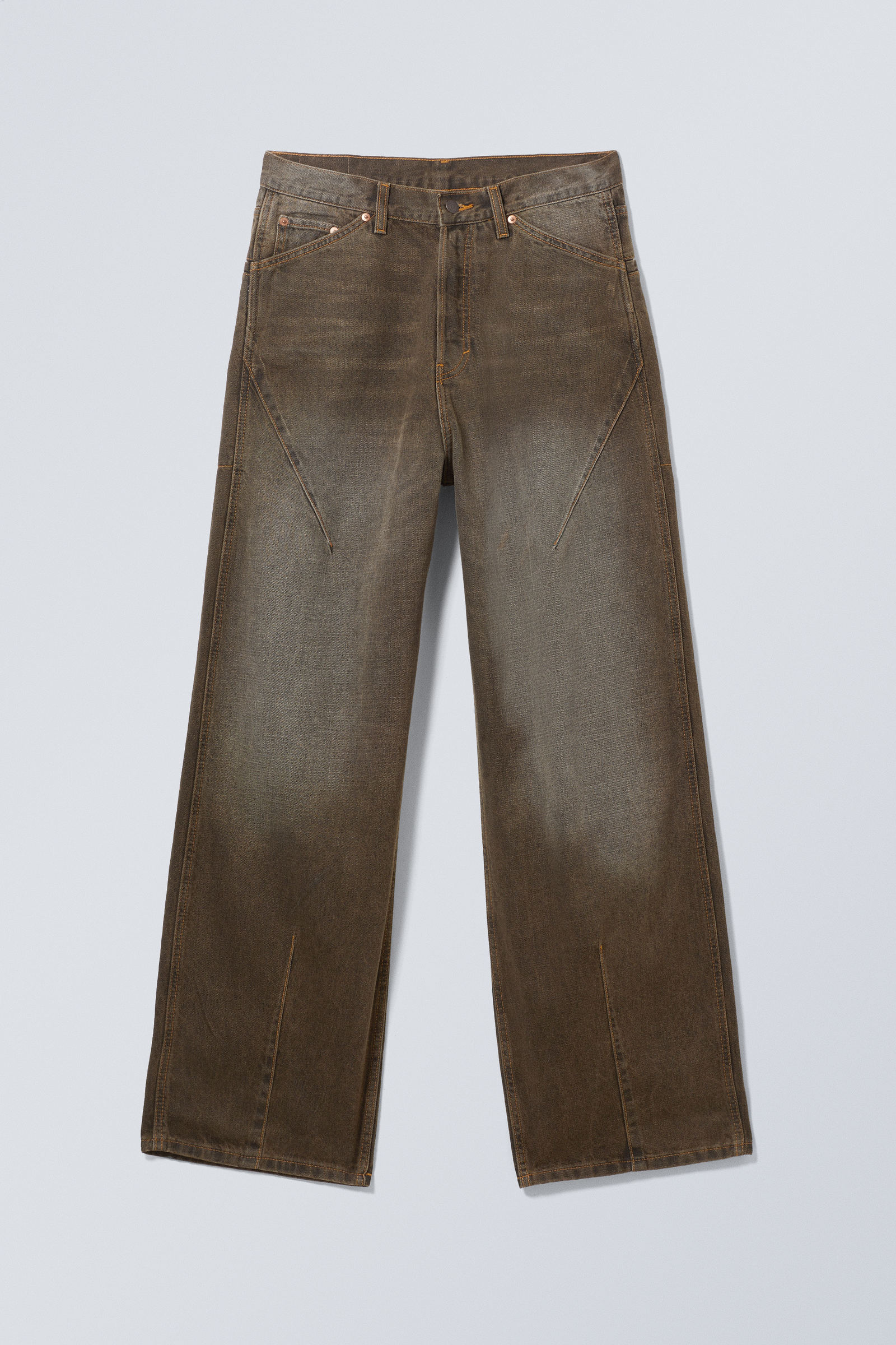 Astro Loose Baggy Shape Jeans Topaz Weekday WW