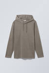 Taupe - Zac Long Sleeve Hoodie - 1