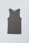 Dark Grey - Standard Tank Top - 0