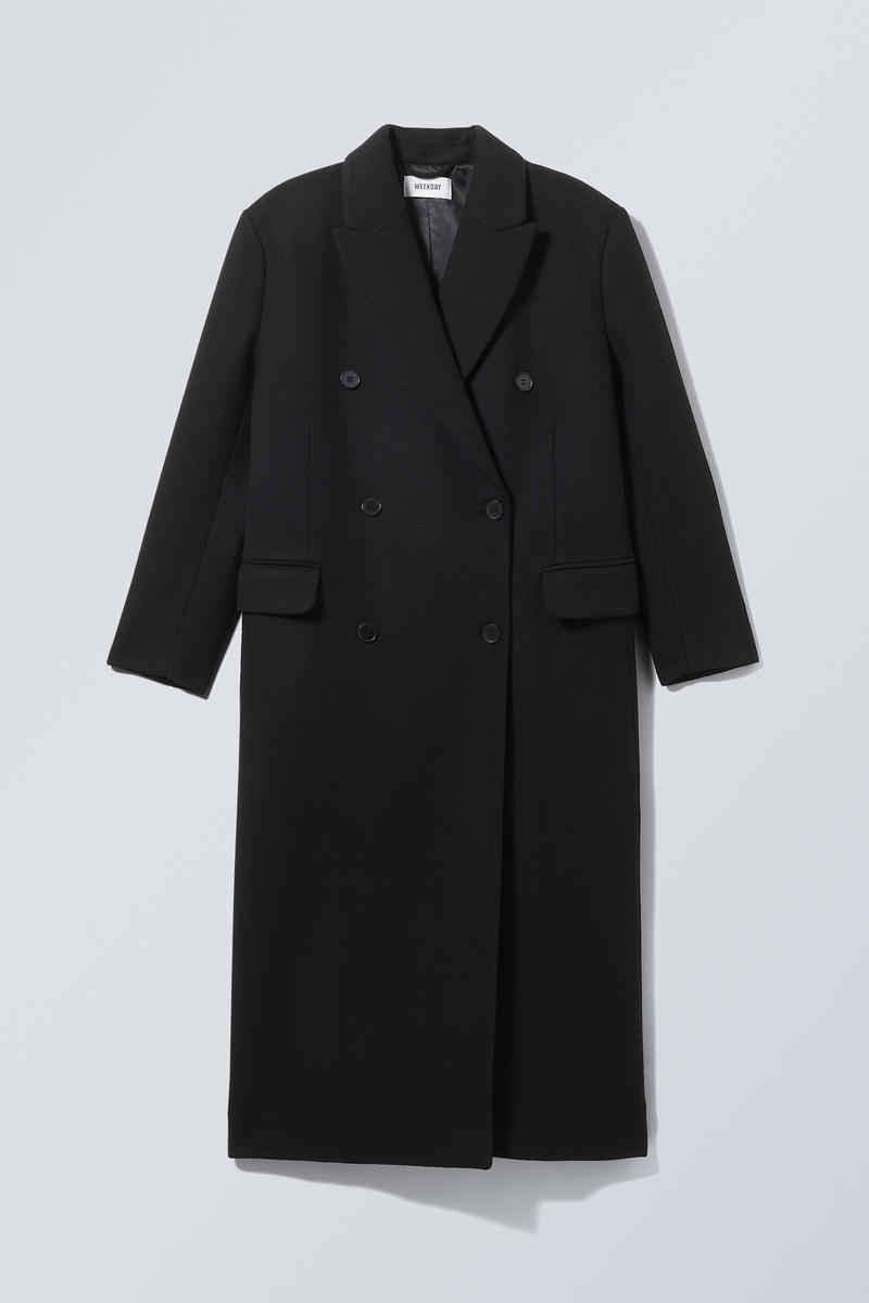 Alex Oversized Wool Blend Coat