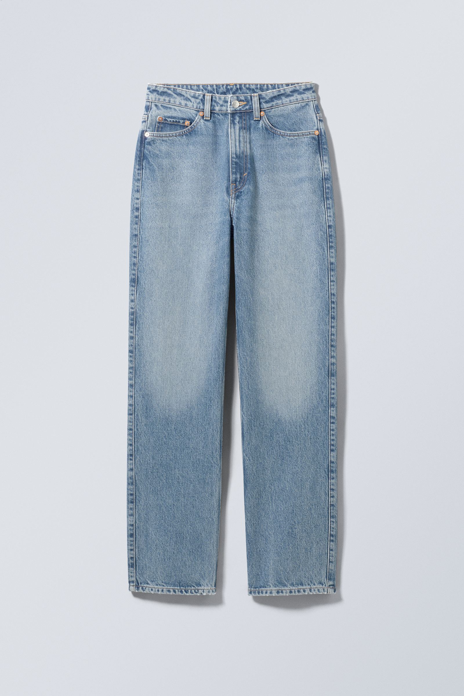 #8898AC - Rowe Extra High Straight Jeans - 1