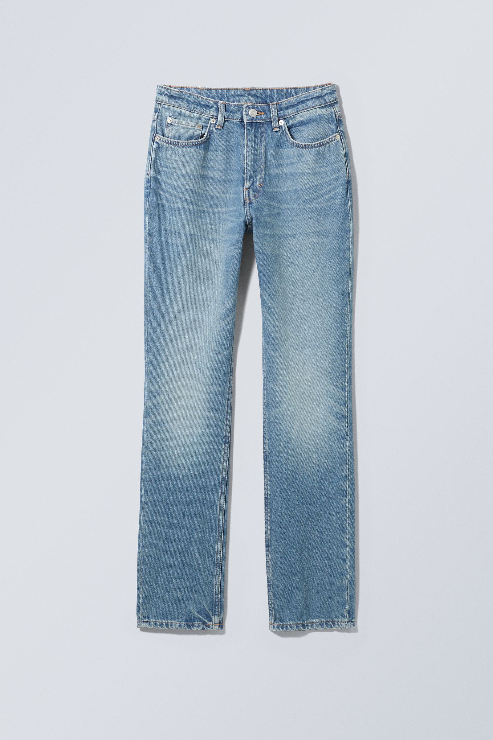 #0000FF - City High Slim Jeans - 1