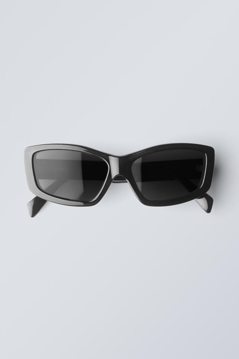 Rectangular Semi-wide Sunglasses