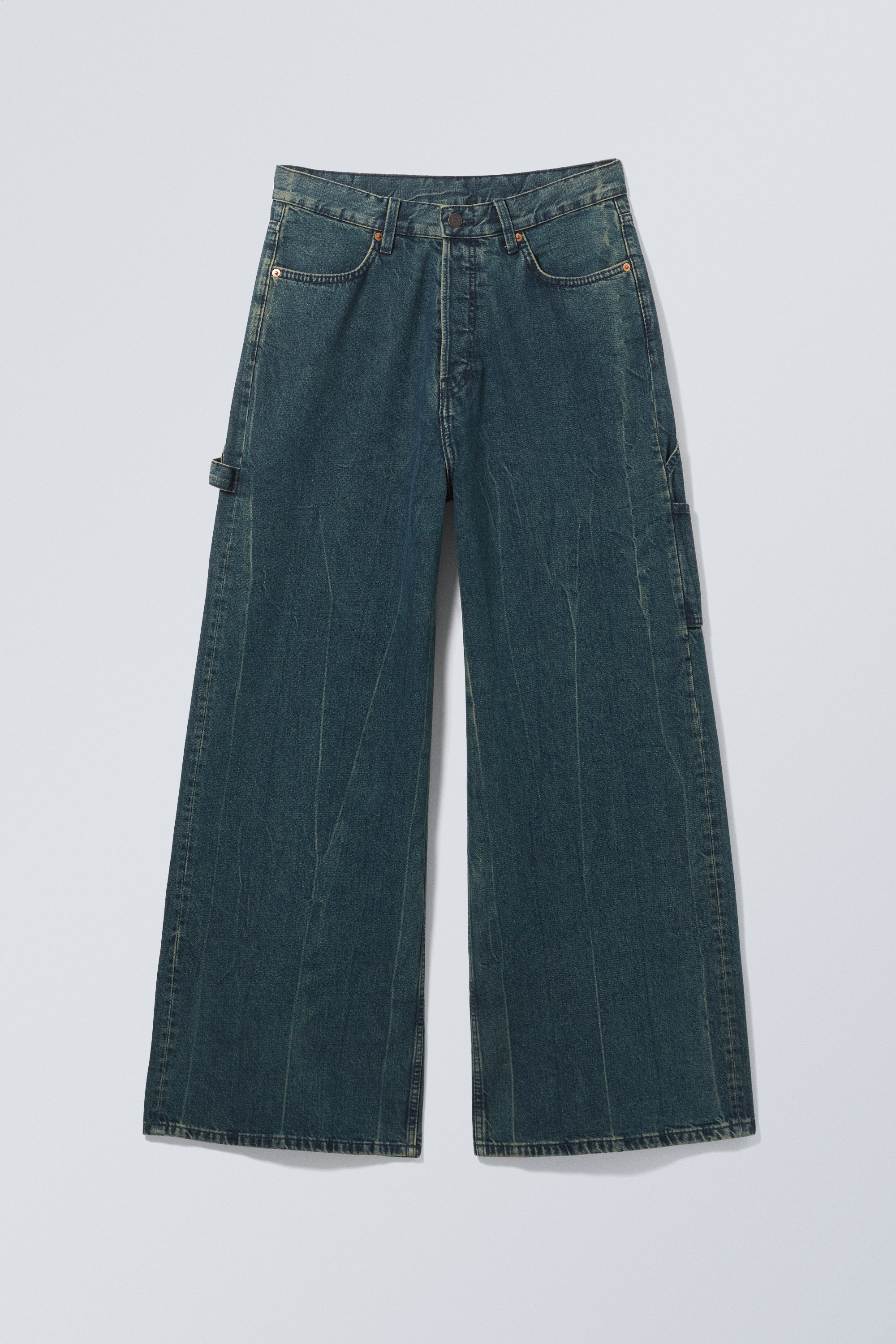 Wide carpenter jeans