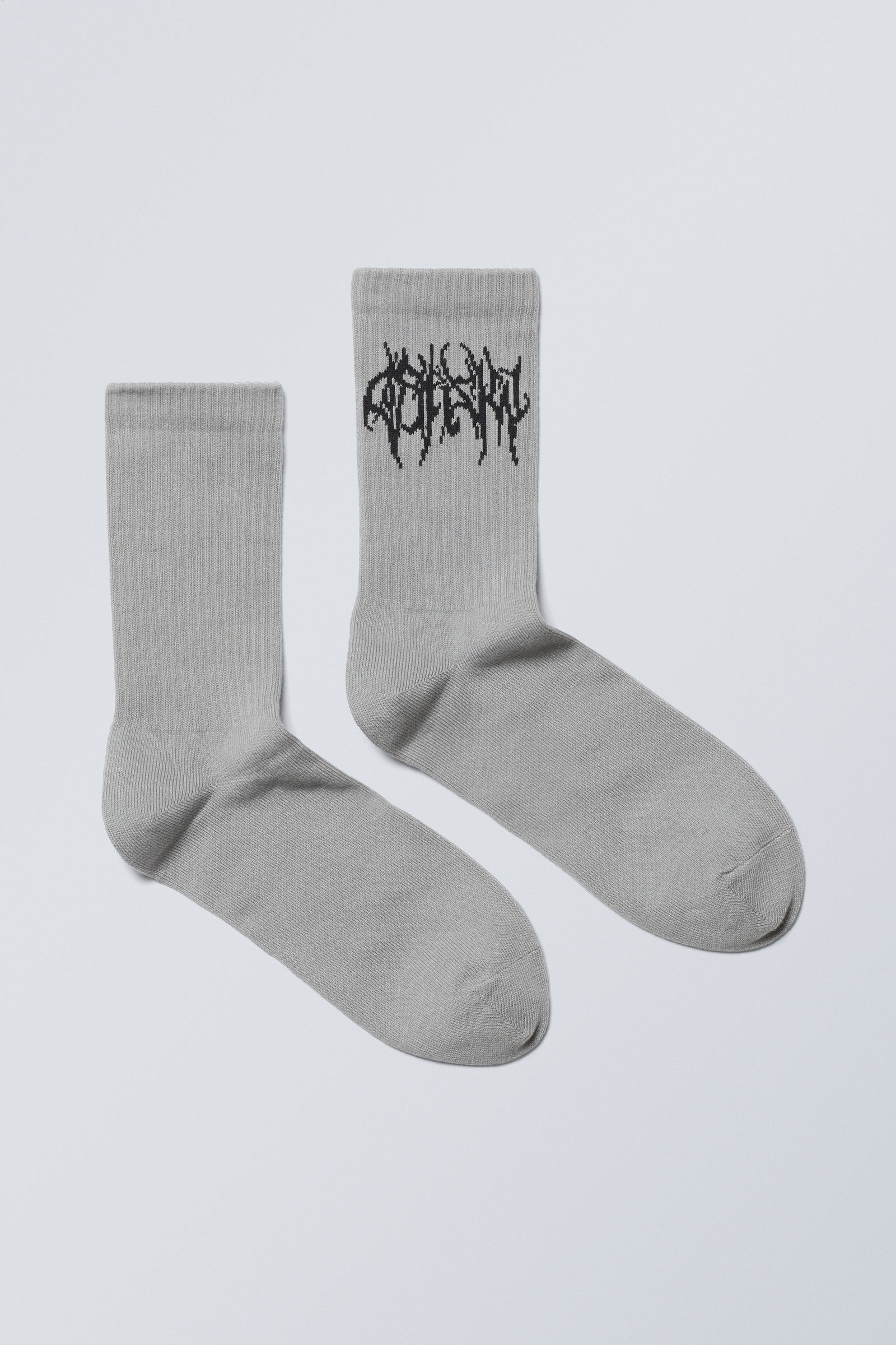#827F7E - Sport Printed Socks