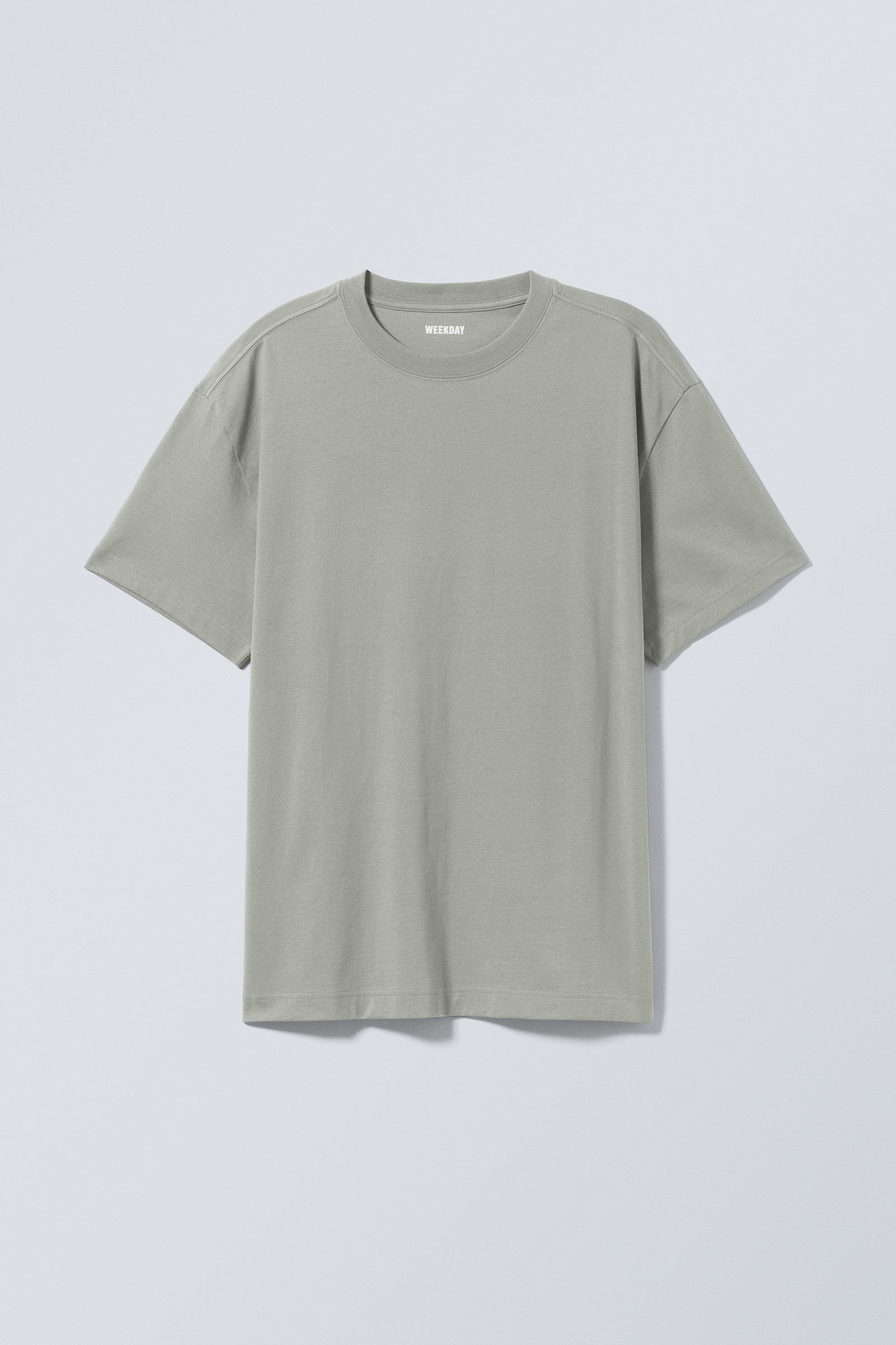 Grey - Oversized Heavyweight Tshirt - 2