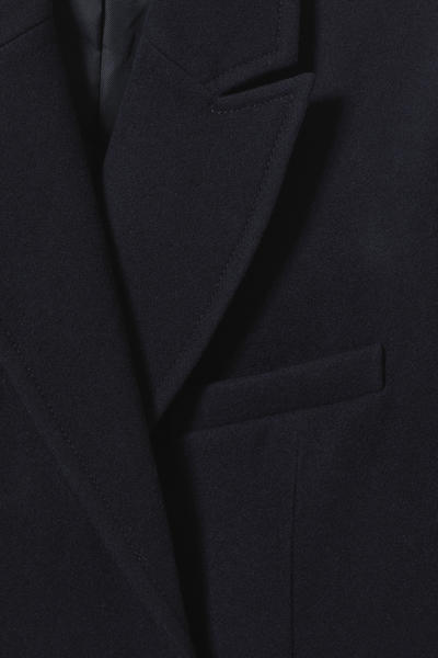 carla oversized wool blend jacket - Dark Navy | Weekday EU