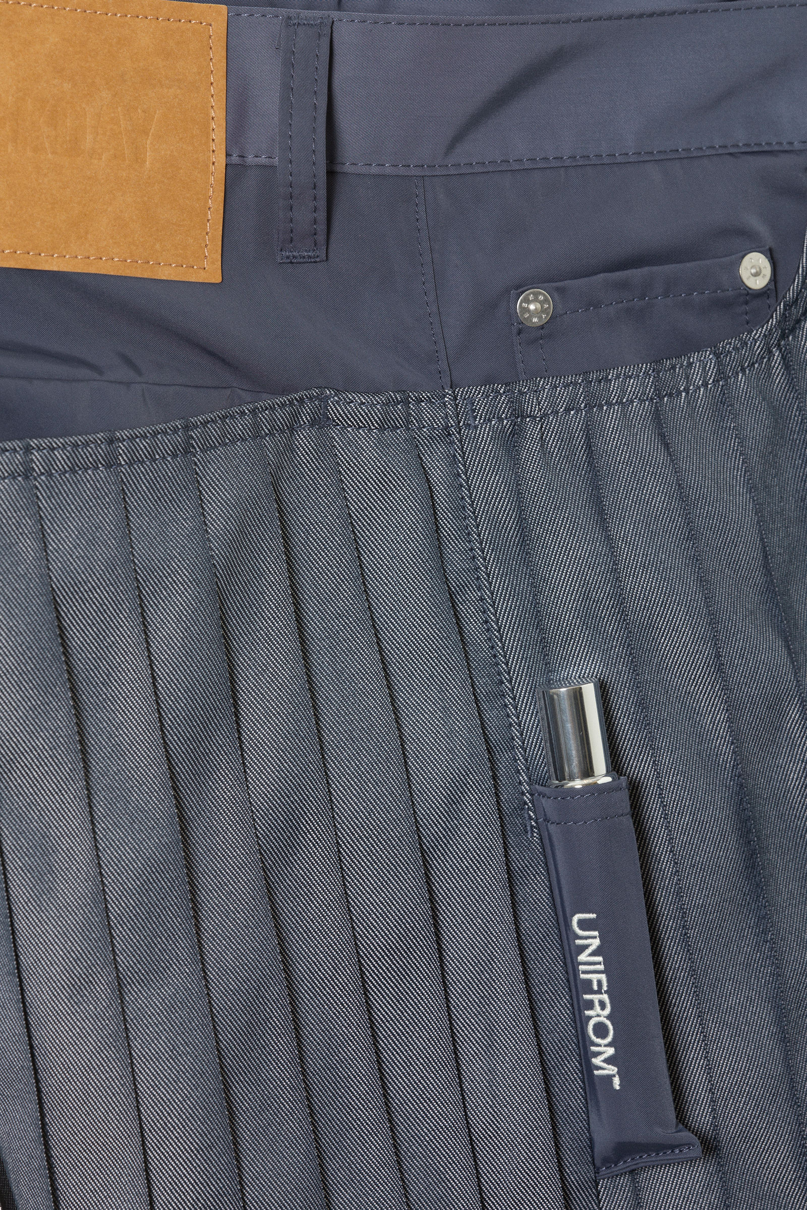 Dark Blue - Unifrom™ + Weekday Limited Edition Stripe Jeans - 14