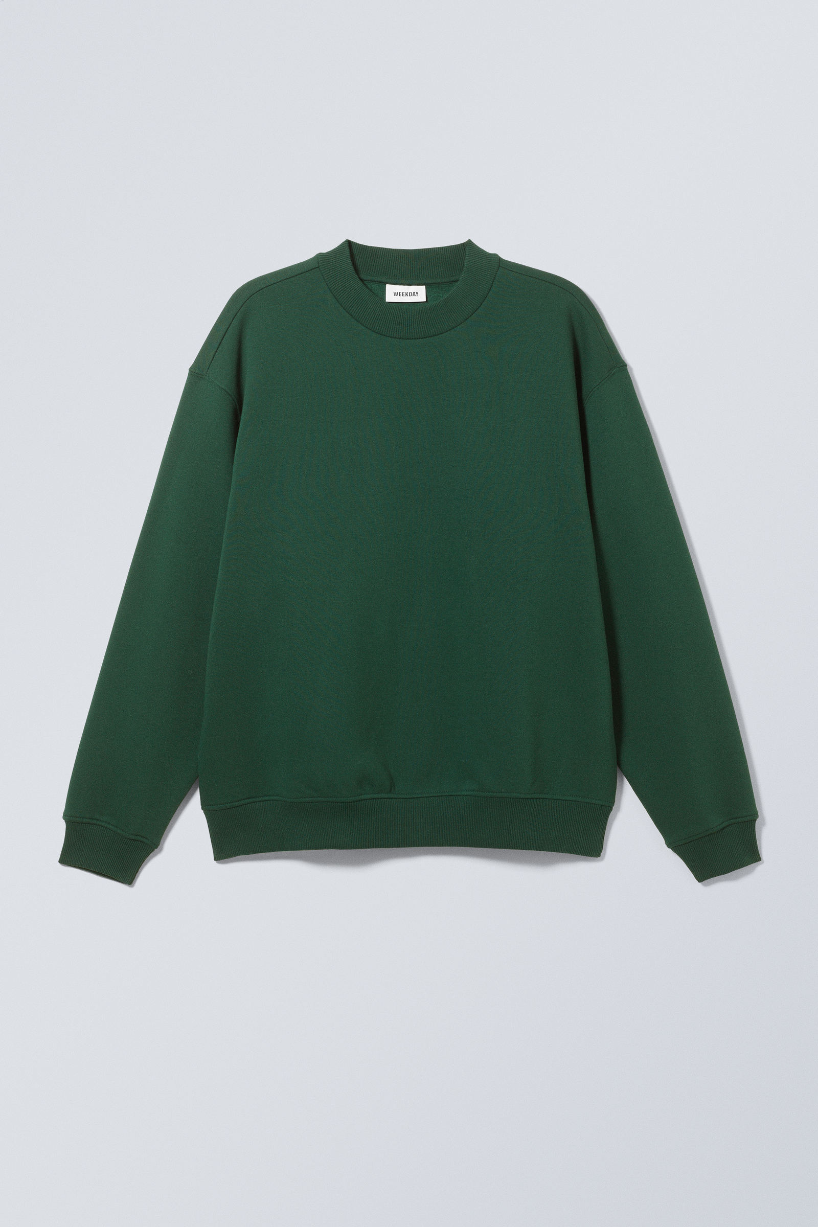 Dark Green - Relaxed Heavyweight Sweatshirt - 1