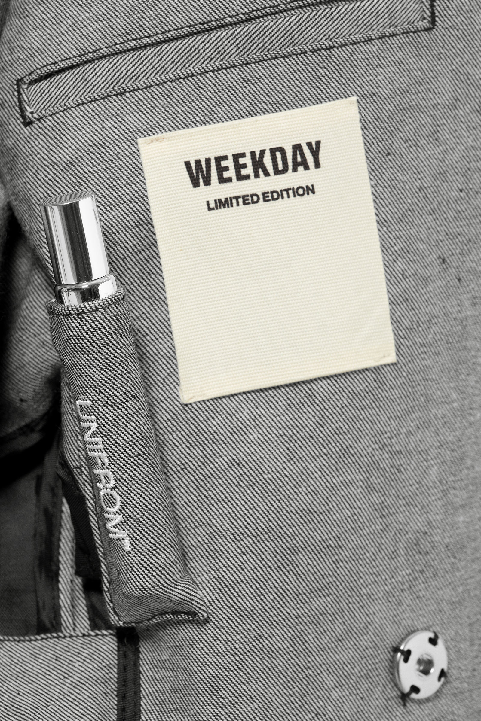 Two-Tone Grey - Unifrom™ + Weekday Limited Edition Power Blazer - 12