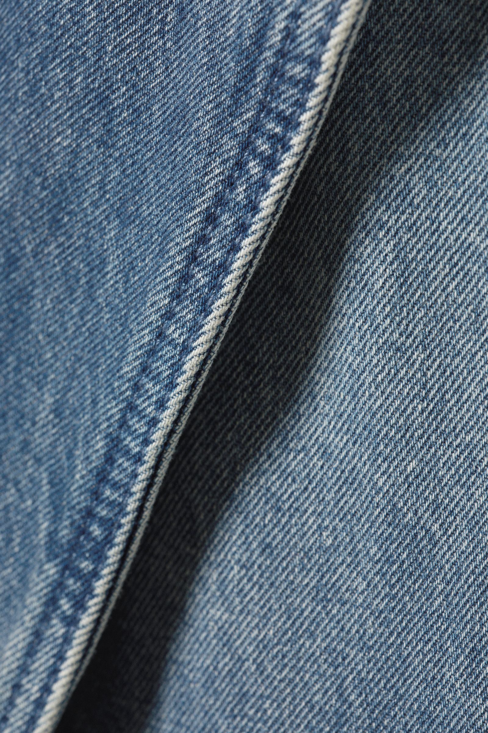 rail mid loose straight jeans - Seventeen Blue | Weekday DK