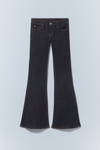 Extra Blue Rinse - Flare Low Waist Flared Skinny Jeans - 2