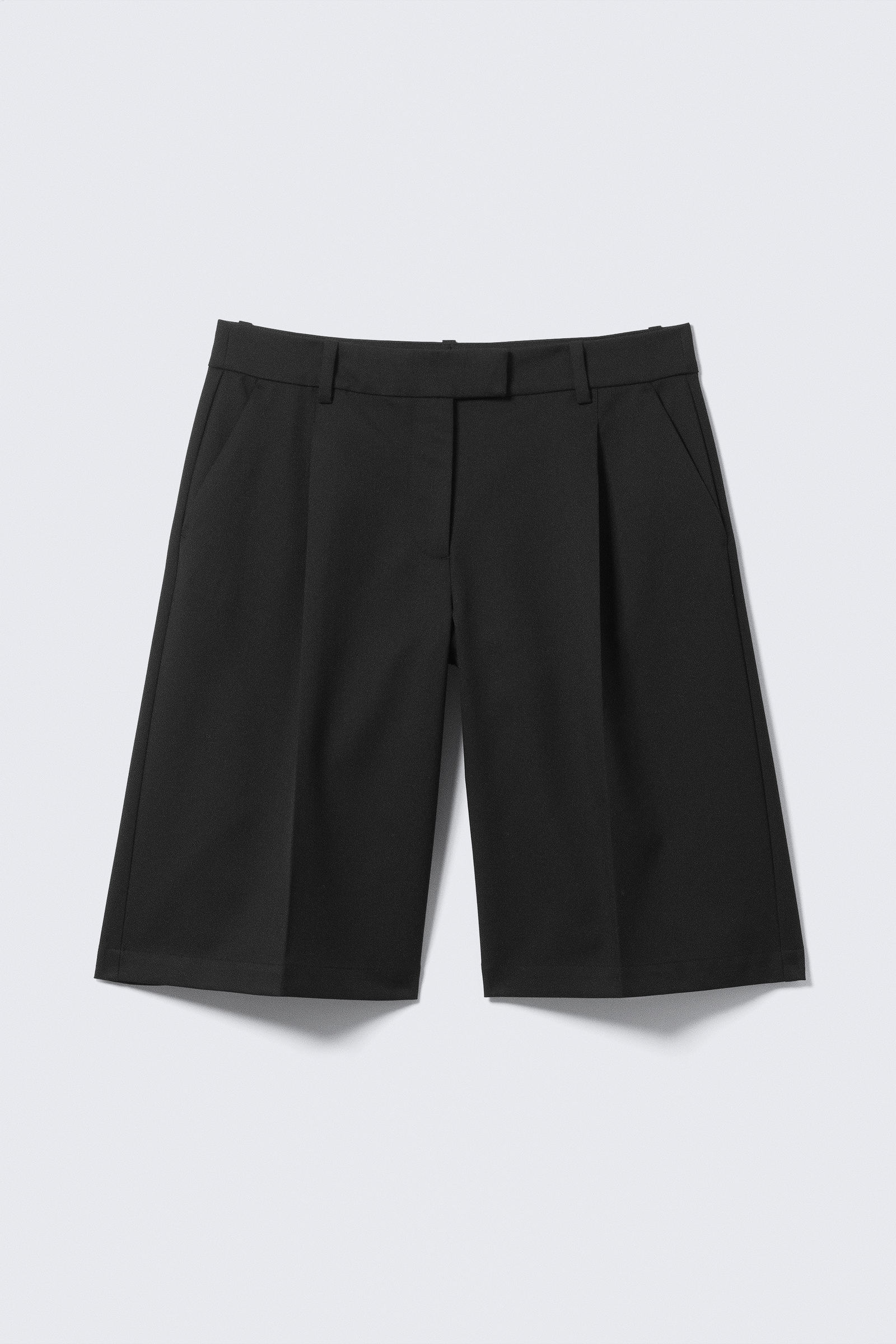 Knee-length Suiting Shorts
