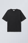 Black - Great Boxy Heavyweight T-Shirt - 1