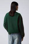 Dark Green - Essence Standard Sweatshirt - 1
