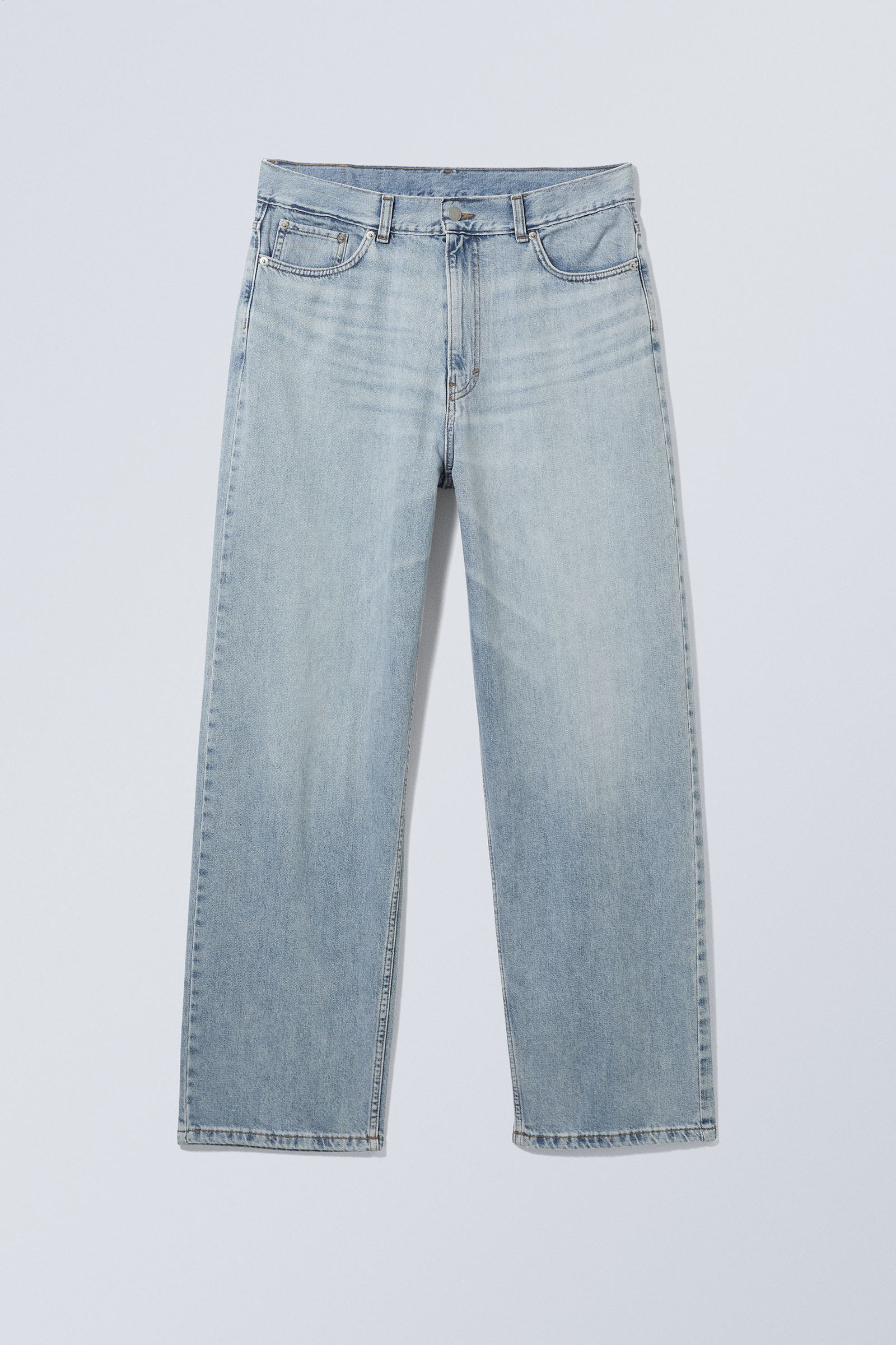 #0000FF - Galaxy Loose Straight Jeans - 1