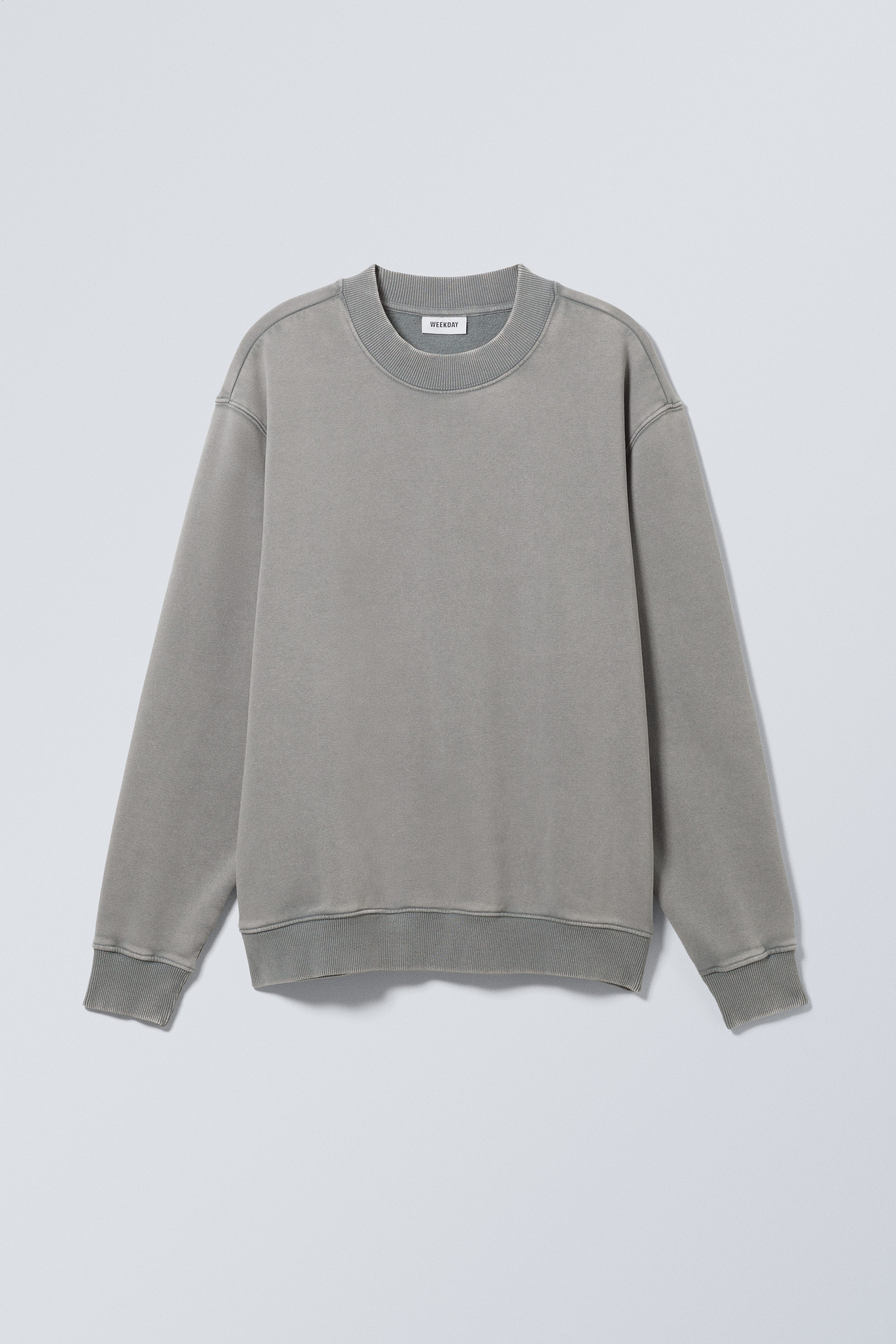 【SCENERITY】Discharged brushed washed sweatshirt Zara WASHED EFFECT CROP SWEATSHIRT | Square One