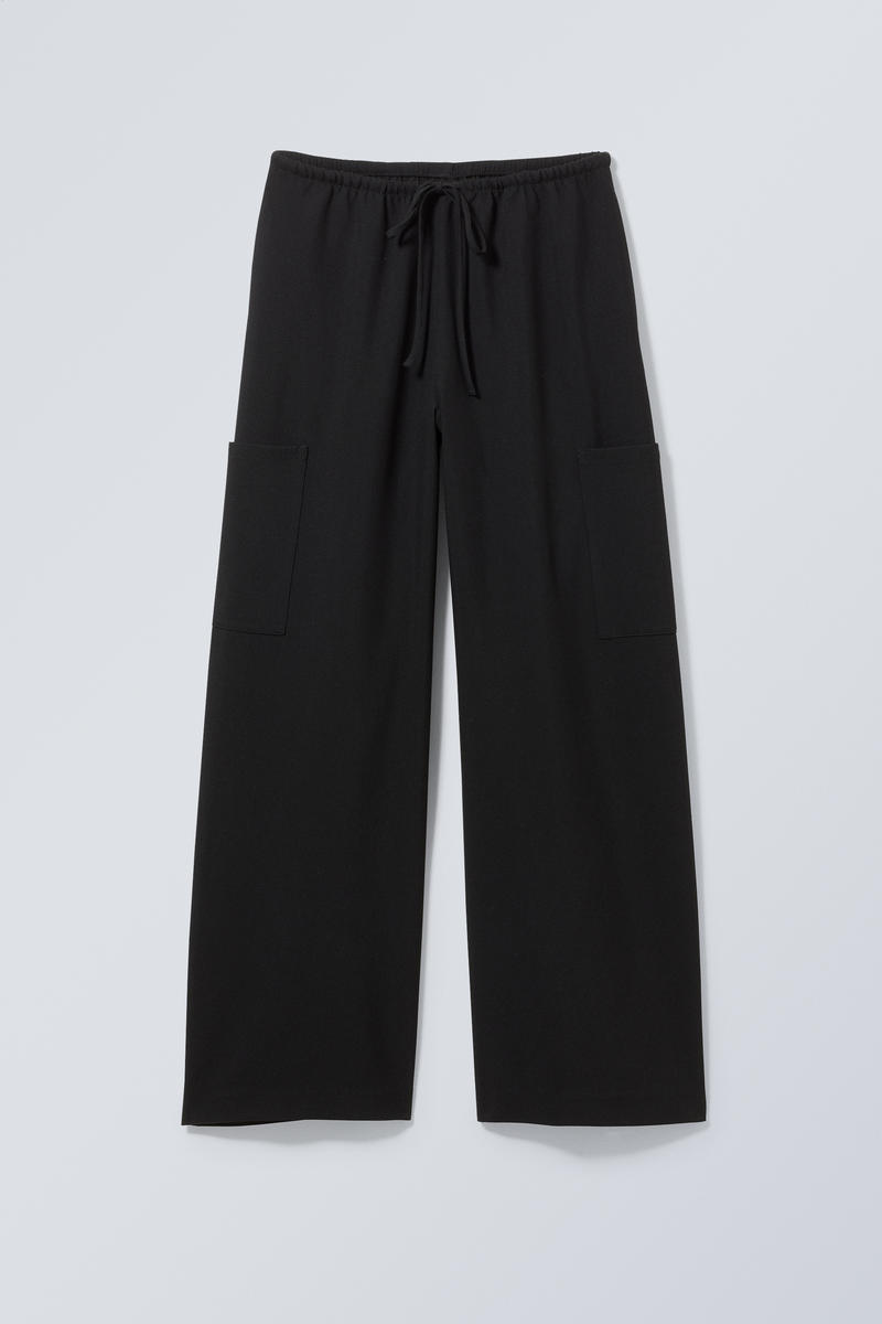 Adisa Suiting Cargo Trousers