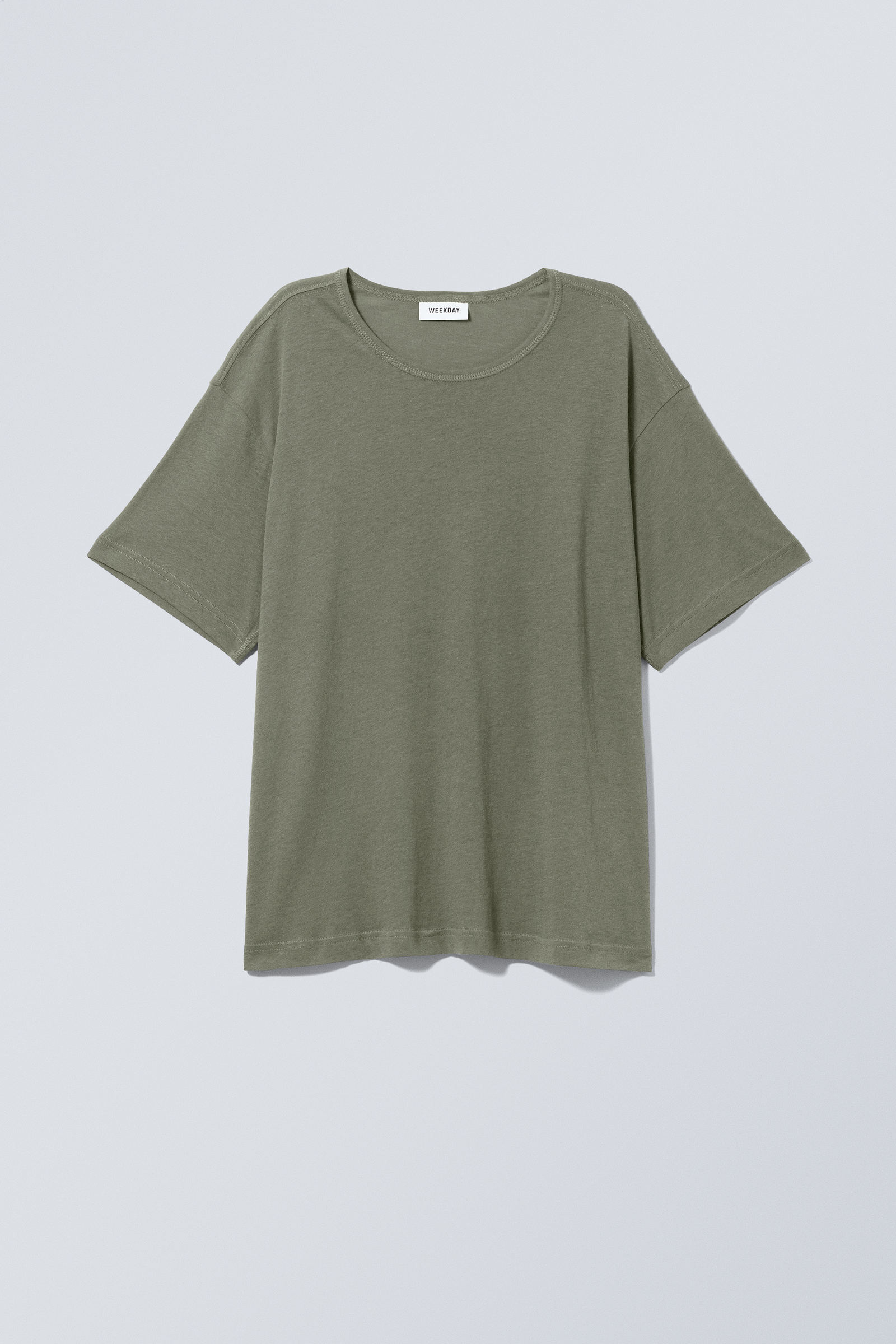 #636860 - Boxy Relaxed T-shirt - 1