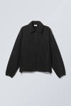 Black - Oliver Zip Fleece Jacket - 1