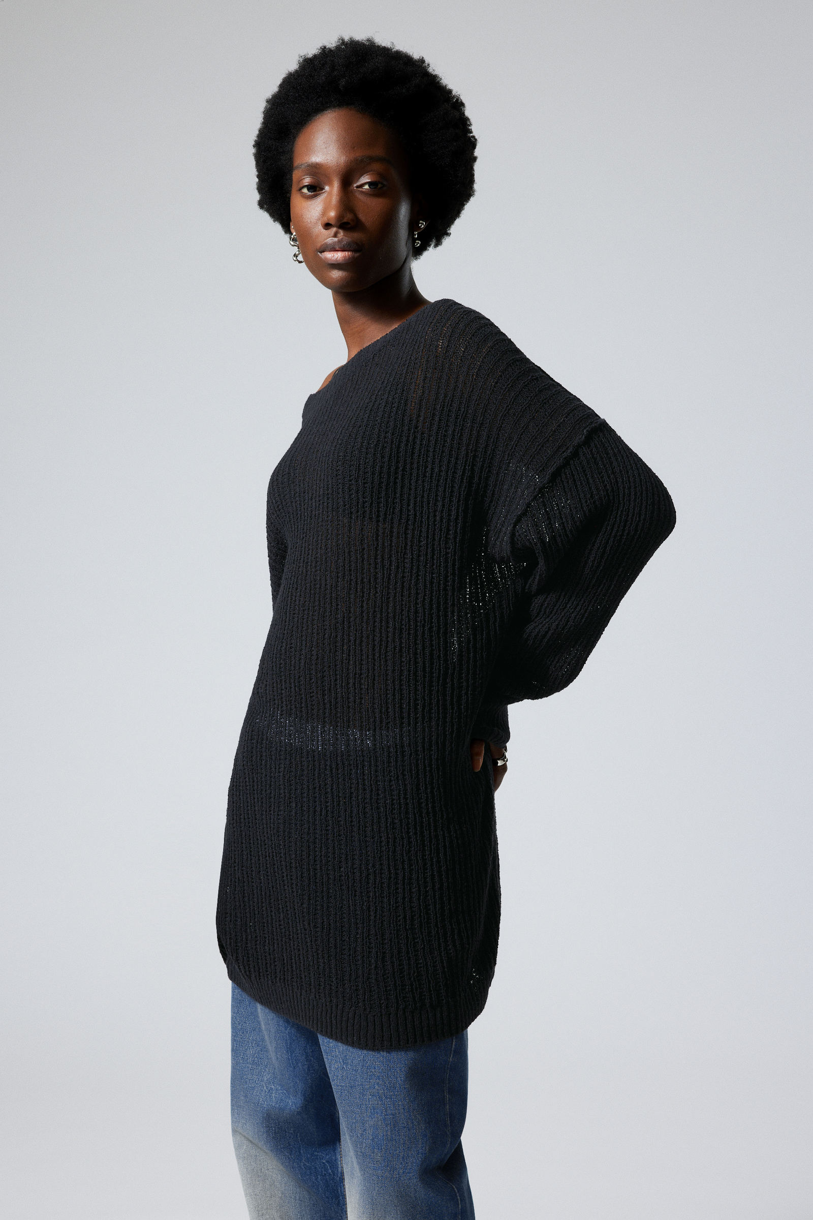 #272628 - Dilaria Oversized Sweater - 1
