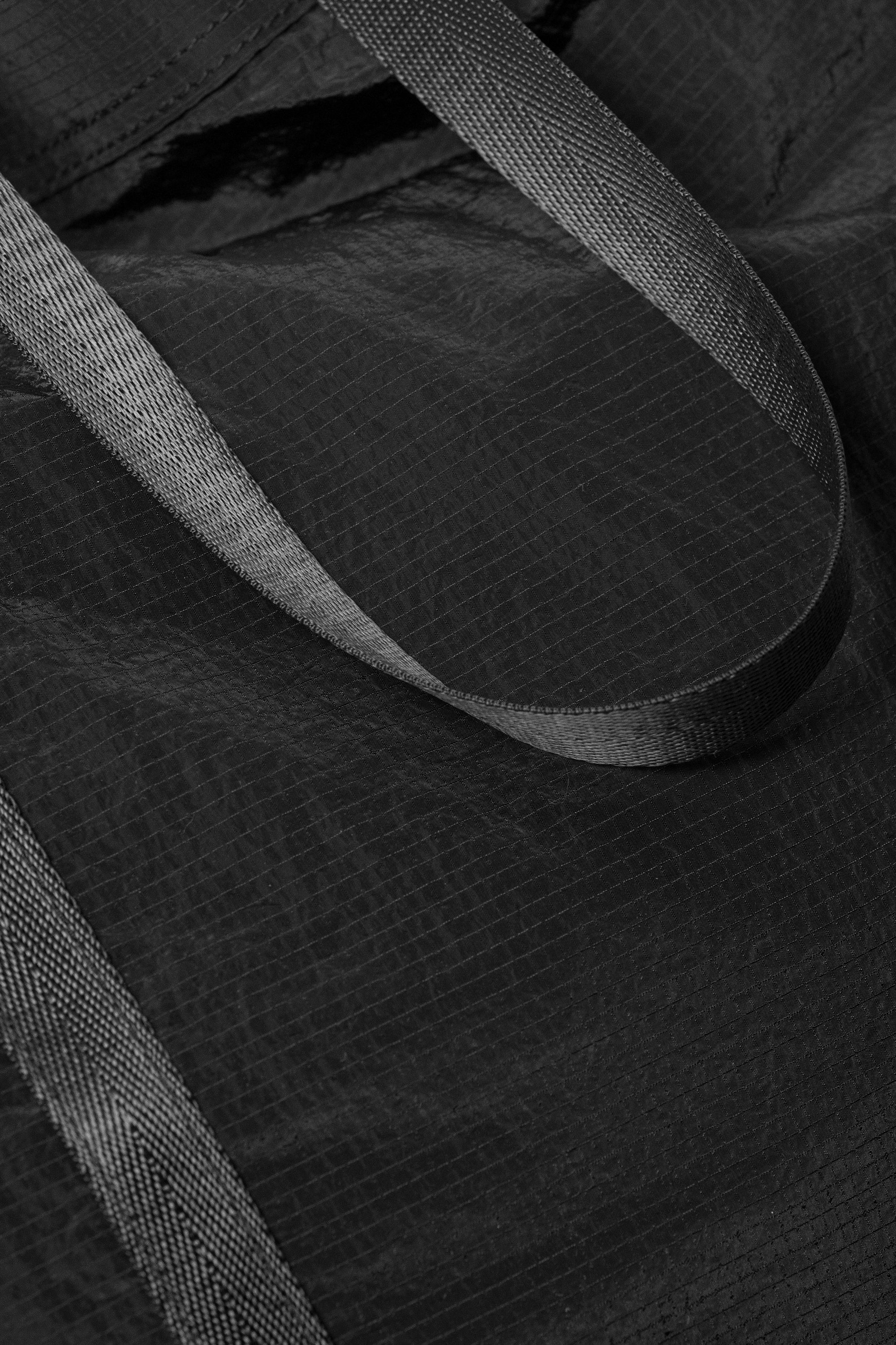 nylon tote bag - Black | Weekday WW