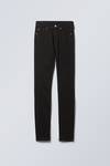 Black Rinse - Black - Spare Mid Rise Skinny Leg Jeans - 5