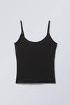 Black - Fine Singlet - 0