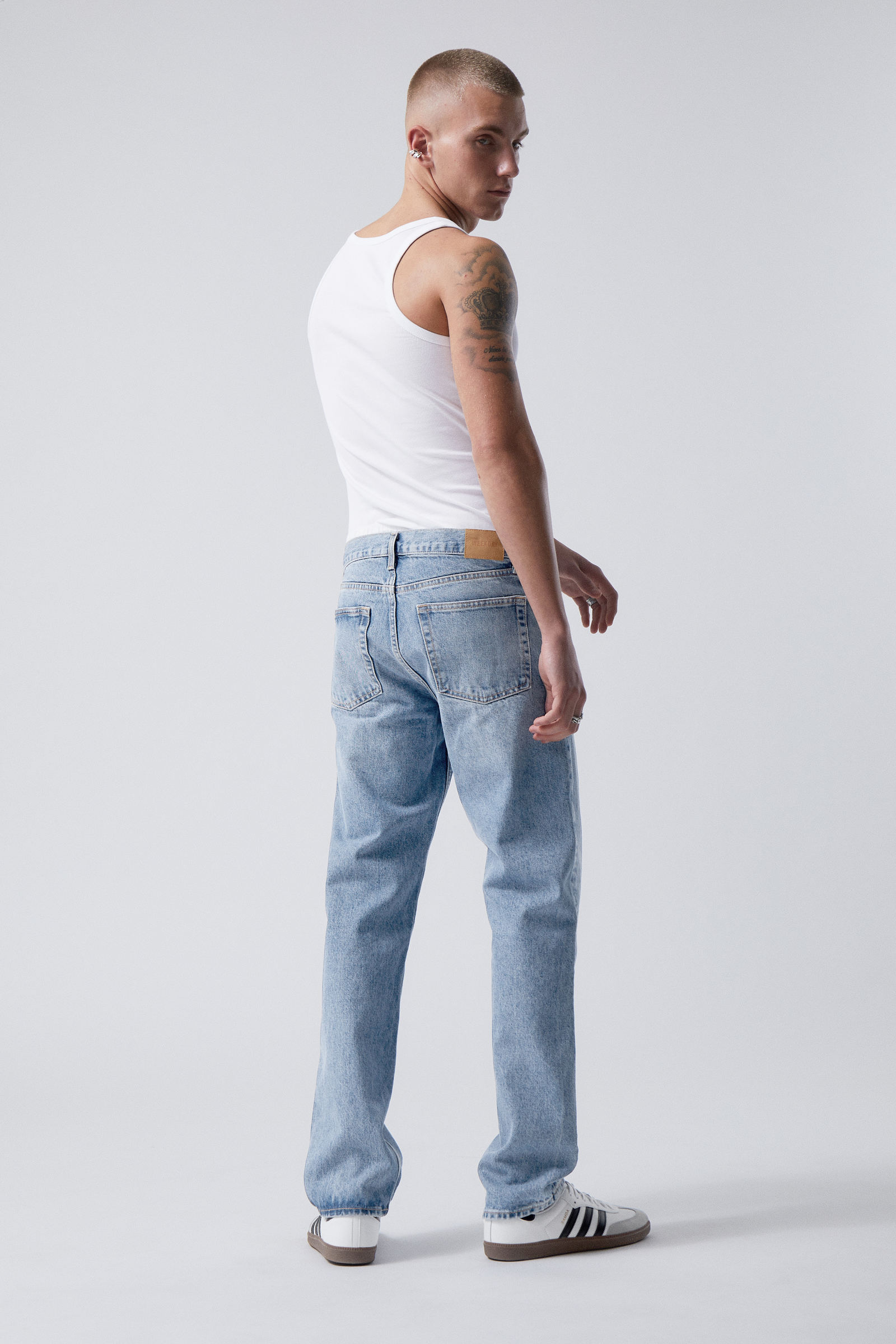 Blue medium dusty - Klean Regular Straight Jeans - 2