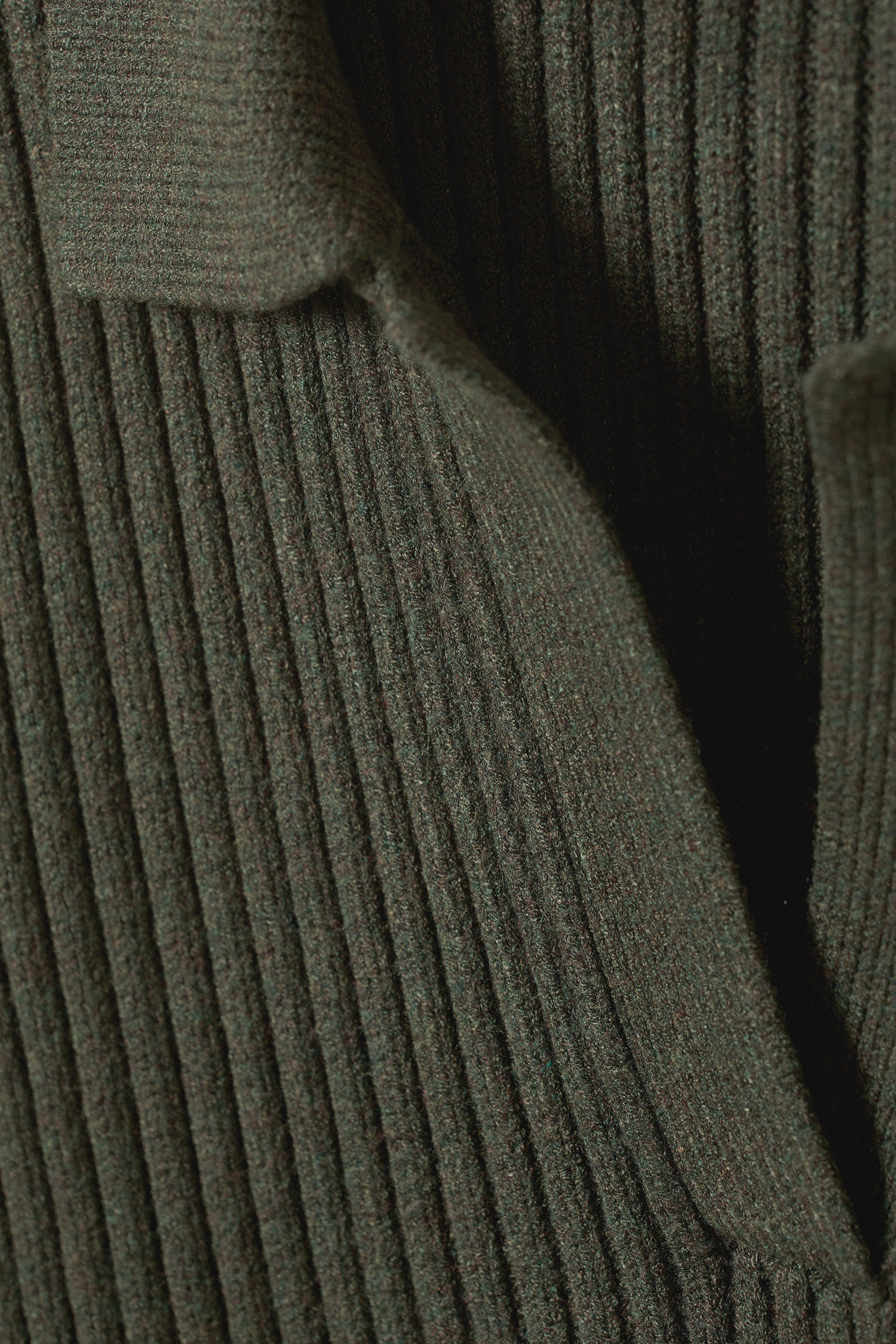 #008000 - Halima Piké Rib Sweater - 2